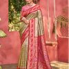 Sangam Prints Olive Green Kanjivaram Silk Woven Work Traditional Saree