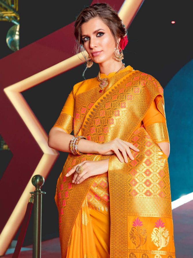 SHANGRILA KAUSHALYA SILK VOL 2 TRADITIONAL SILKY FANCY INDIAN SAREE -  textiledeal.in