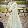 Sangam Prints Off-White SILK Woven Work Traditional Saree